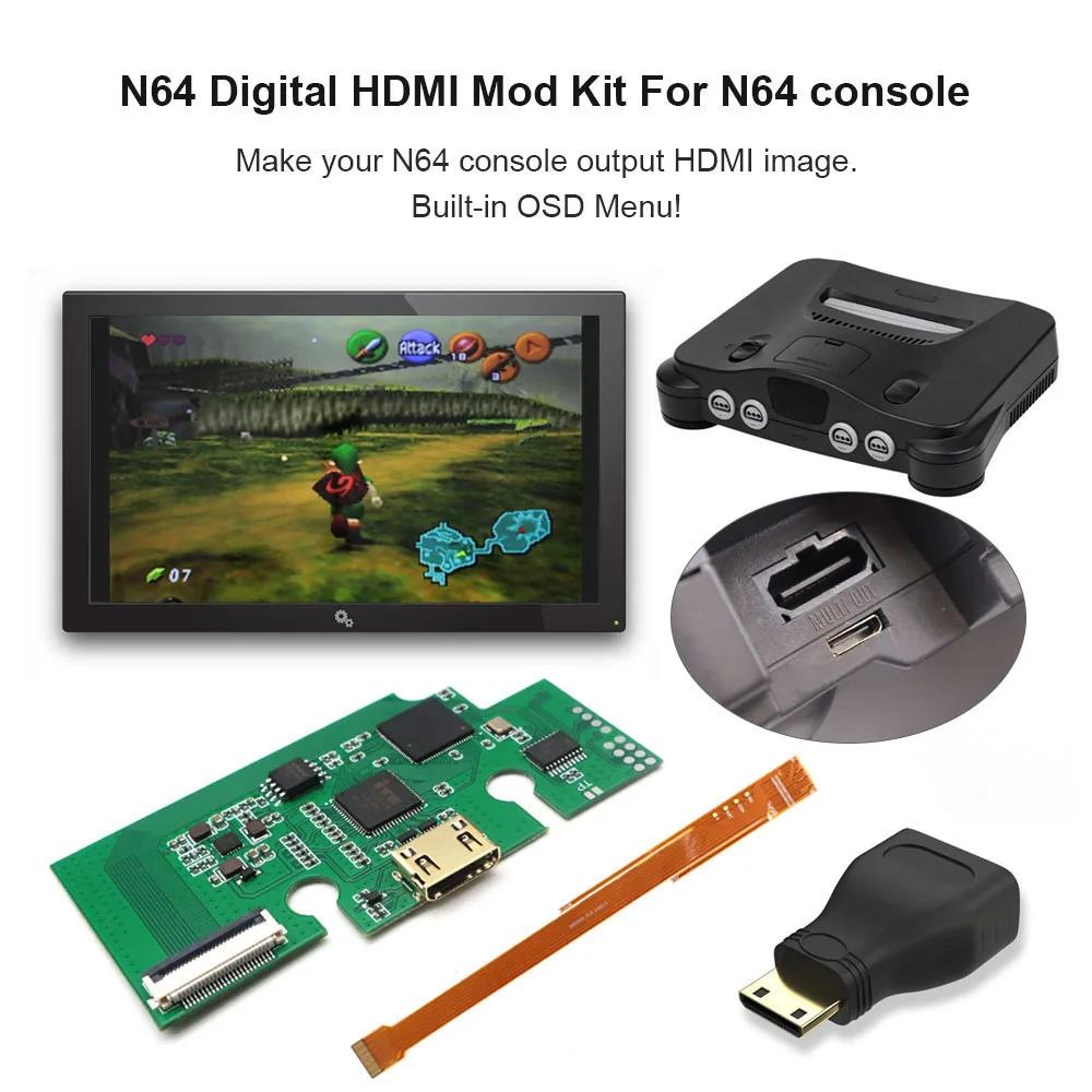 HISPEEDIDO  HDMI  PCB  ŰƮ, ڵ ֿܼ TV , DIY , N64